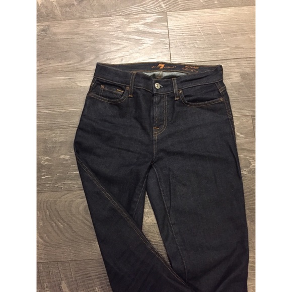 7 For All Man Kind Ankle Skinny - Picture 2 of 4